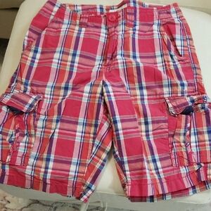 Urban Pipeline Plaid Cargo Shorts